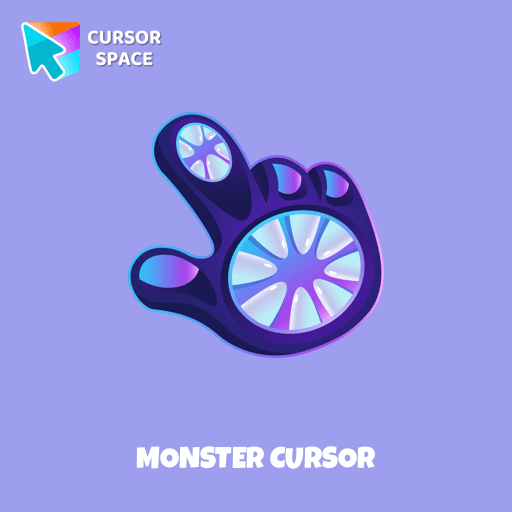 Monster cursor pointer cursor